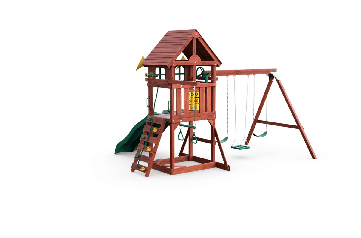 ＳＺＭ　ＳＷＩＮＧ　ＷＡＶＥ　新ＳＴ　スウィングウェーブ　新ＳＴ　２台セット Adventure Wave Swing Set | Wood Playset | Gorilla Playsets