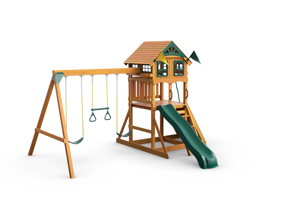 Outing Swing Set for Backyard Gorilla Playsets