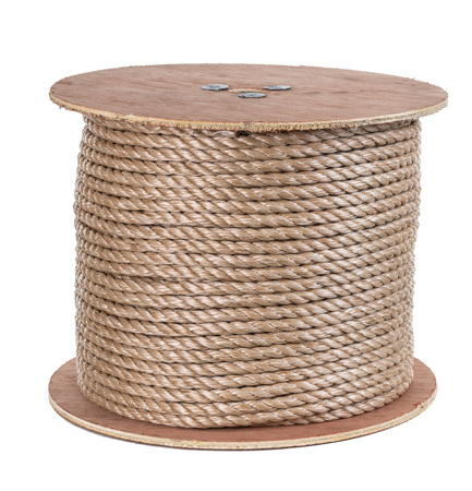 DIY Strong Rope Cheap Jute Rope 1 Inch 3 Strand Twisted Tan/Manila ...